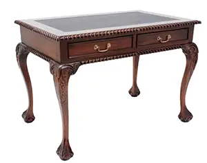 Письменный стол с 2 ящиками MSMU.509 BROWN W011L BROWN купить в интернет магазине Мебель из массива. Звоните +7 495 961-63-63 Мебель Индонезии