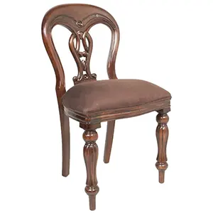 Резной стул MSM.110 CH34 DARK BROWN купить в интернет магазине Мебель из массива. Звоните +7 495 961-63-63 Мебель Индонезии