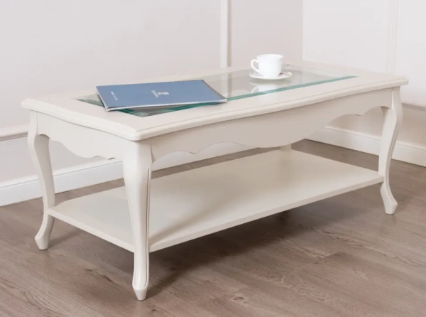 Журнальный стол со стеклянной столешницей Vainilla 53  купить в интернет магазине Мебель из массива. Звоните +7 495 961-63-63 Дизайнерская мебель