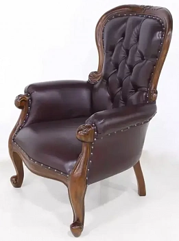 Кресло Grandfather MSU.475BROWN BAC 011 BROWN купить в интернет магазине Мебель из массива. Звоните +7 495 961-63-63 Кресла деревянные из Индонезии