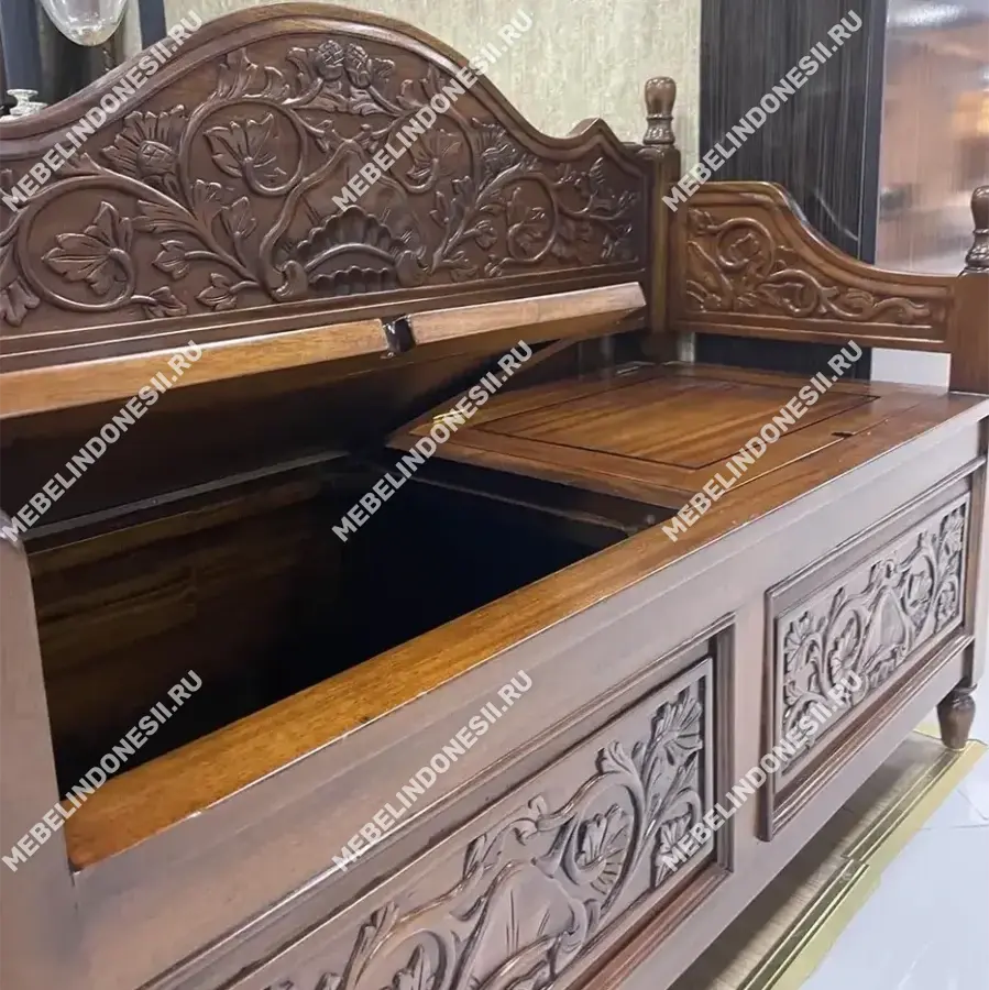 Скамья с откидным сиденьем  