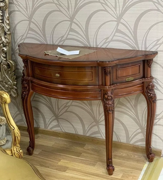 Консоль "Фирензе" Орех 816  купить в интернет магазине Мебель из массива. Звоните +7 495 961-63-63 Гостиные