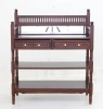 Этажерка широкая с 2 выдвижными ящиками  