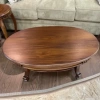Стол журнальный овальный  