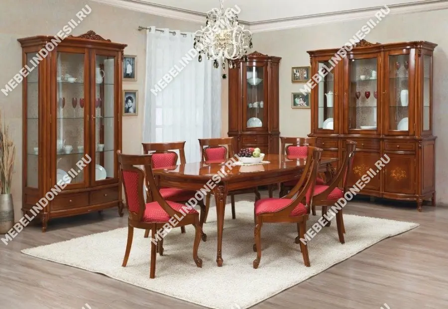 Стол 210/300 "Фирензе" Слоновая кость 809  купить в интернет магазине Мебель из массива. Звоните +7 495 961-63-63 Столовые