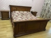 Кровать 200 "Венеция Люкс" Орех 374  купить в интернет магазине Мебель из массива. Звоните +7 495 961-63-63 Кровати из массива дерева