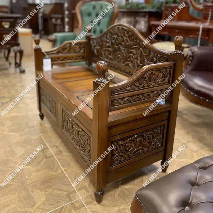 Скамья с ящиком для хранения  