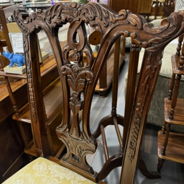 Стул резной Чиппендейл МИГ626 CCPE-M купить в интернет магазине Мебель из массива. Звоните +7 495 961-63-63 Мебель Индонезии
