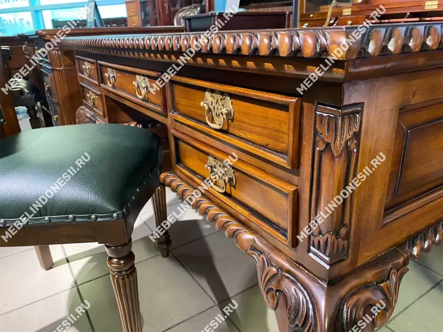 Письменный стол 140 Chippendale Green  