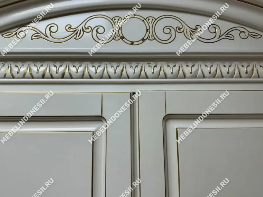 Шкаф 4х дверный "Венеция" Орех 773  купить в интернет магазине Мебель из массива. Звоните +7 495 961-63-63 Шкафы для одежды из массива дерева