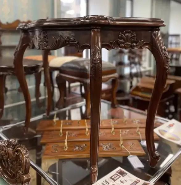 Консоль резная MSMU.537 T033 купить в интернет магазине Мебель из массива. Звоните +7 495 961-63-63 Мебель Индонезии
