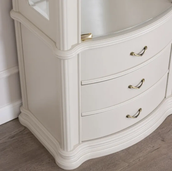 Витрина однодверная с ящиками  Cerezo-5  